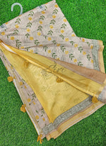 Load image into Gallery viewer, Beautiful Digital Print Chanderi Saree