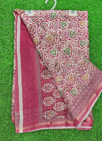 Load image into Gallery viewer, Beautiful Digital Print Chanderi Saree