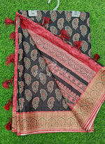 Load image into Gallery viewer, Beautiful Digital Print Tussar Saree