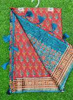 Load image into Gallery viewer, Beautiful Digital Print Tussar Saree