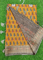 Load image into Gallery viewer, Beautiful Digital Print Tussar Saree