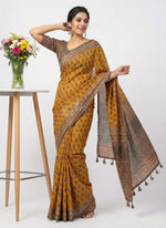 Load image into Gallery viewer, Beautiful Digital Print Tussar Saree