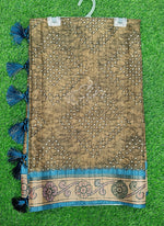 Load image into Gallery viewer, Beautiful Digital Print Tussar Saree