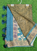 Load image into Gallery viewer, Beautiful Digital Print Tussar Saree