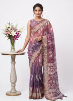 Load image into Gallery viewer, Beautiful Printed Fancy Silk Saree
