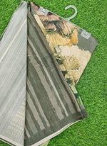 Load image into Gallery viewer, Lovely Digital Print Soft Tussar Saree