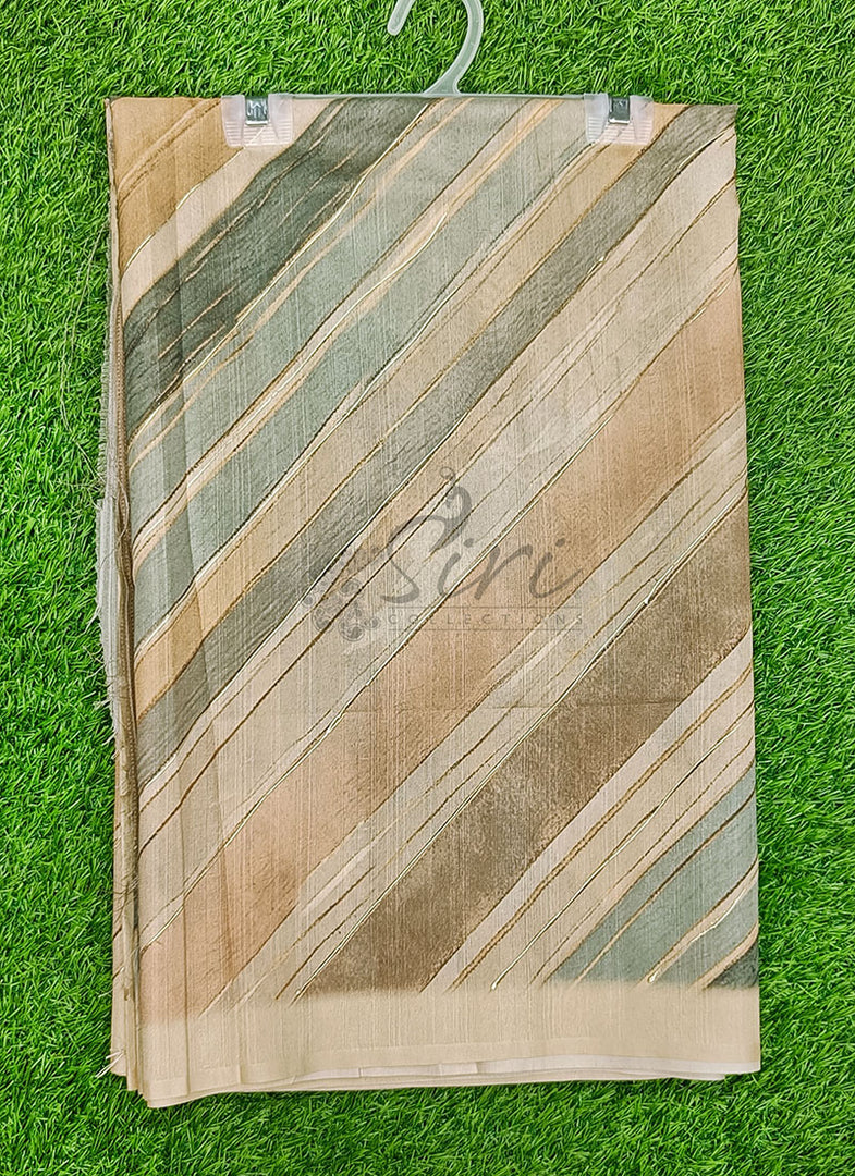 Lovely Digital Print Soft Tussar Saree