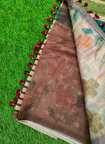 Load image into Gallery viewer, Lovely Digital Print Chanderi Saree