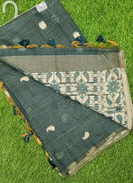 Load image into Gallery viewer, Elegant Jamdani Cotton Saree