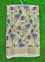 Load image into Gallery viewer, Lovely Digital Print Linen Jute Saree