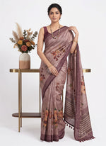 Load image into Gallery viewer, Lovely Digital Print Chanderi Saree