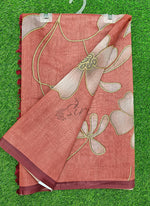 Load image into Gallery viewer, Lovely Digital Print Chanderi Saree