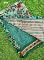 Load image into Gallery viewer, Lovely Digital Print Chanderi Saree