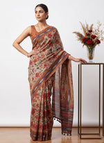 Load image into Gallery viewer, Lovely Digital Print Chanderi Saree