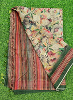 Load image into Gallery viewer, Lovely Digital Print Chanderi Saree