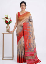 Load image into Gallery viewer, Siri Collections Premium Digital Printed Bhagalpur Silk Saree