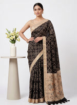Load image into Gallery viewer, Siri Collections Designer Digital Print Semi Tussar Saree with Blouse