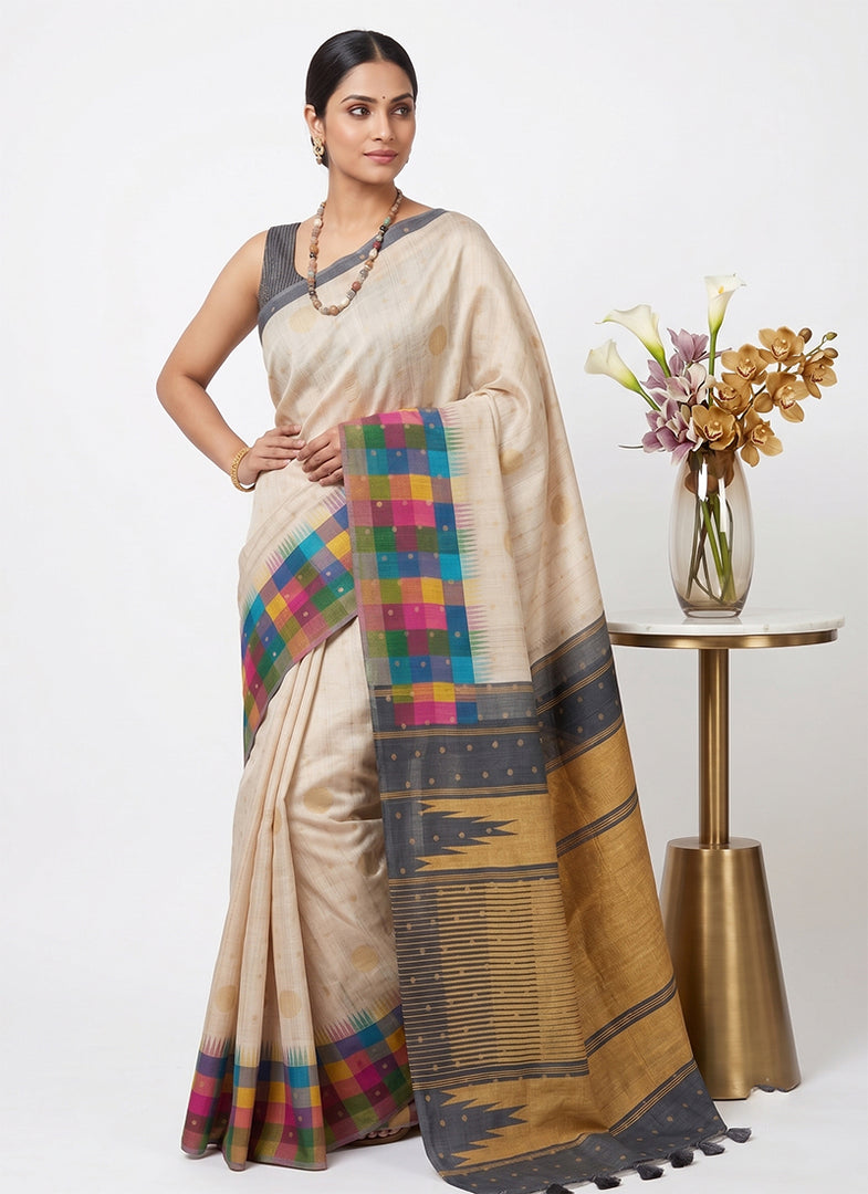 Siri Collections Premium Digital Printed Bhagalpur Silk Saree