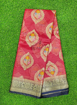 Load image into Gallery viewer, Lightweight Kora Silk Saree with Floral Weave with Blouse
