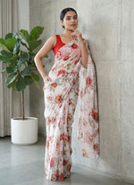 Load image into Gallery viewer, Garden Vareli High Quality Special Spectra Brasso Saree
