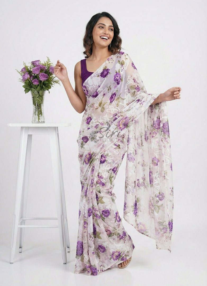 Garden Vareli High Quality Special Spectra Brasso Saree