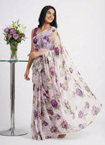 Load image into Gallery viewer, Garden Vareli High Quality Special Spectra Brasso Saree