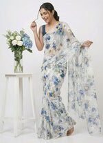 Load image into Gallery viewer, Garden Vareli High Quality Special Spectra Brasso Saree