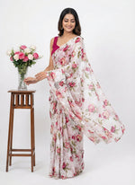 Load image into Gallery viewer, Garden Vareli High Quality Special Spectra Brasso Saree