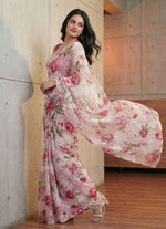 Load image into Gallery viewer, Garden Vareli High Quality Special Spectra Brasso Saree