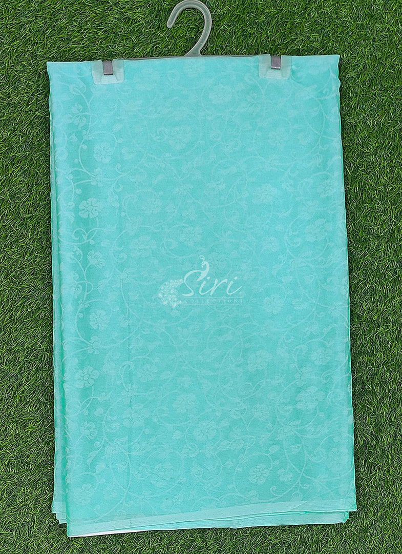 Authentic Garden Vareli Lock Chiffon Brasso Saree