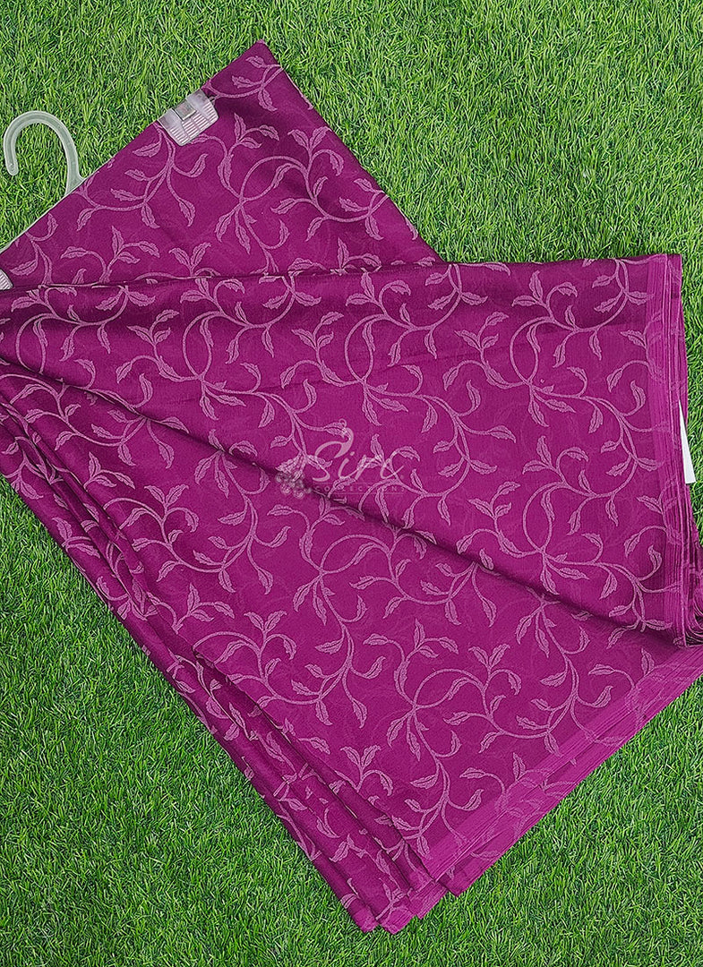 Authentic Garden Vareli Lock Chiffon Brasso Saree