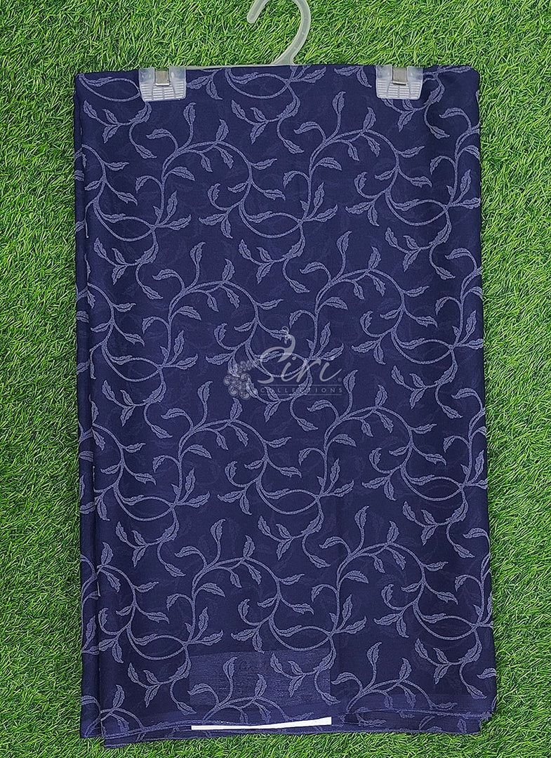 Authentic Garden Vareli Lock Chiffon Brasso Saree