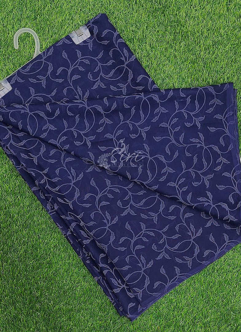 Authentic Garden Vareli Lock Chiffon Brasso Saree