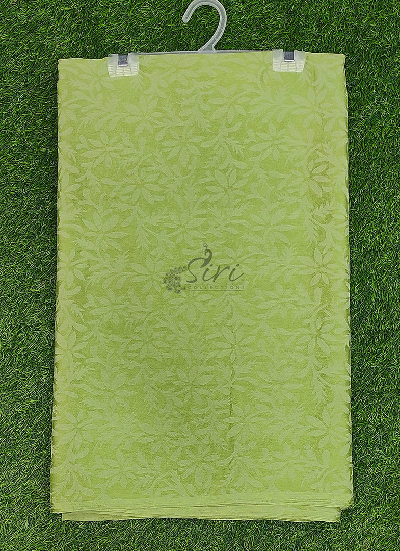 Authentic Garden Vareli Lock Chiffon Brasso Saree