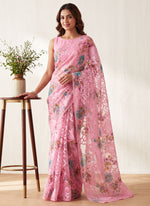 Load image into Gallery viewer, Garden Vareli High Quality Special Spectra Brasso Saree without Blouse