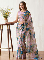 Load image into Gallery viewer, Garden Vareli High Quality Special Spectra Brasso Saree without Blouse