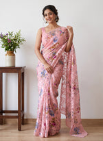Load image into Gallery viewer, Garden Vareli High Quality Special Spectra Brasso Saree without Blouse