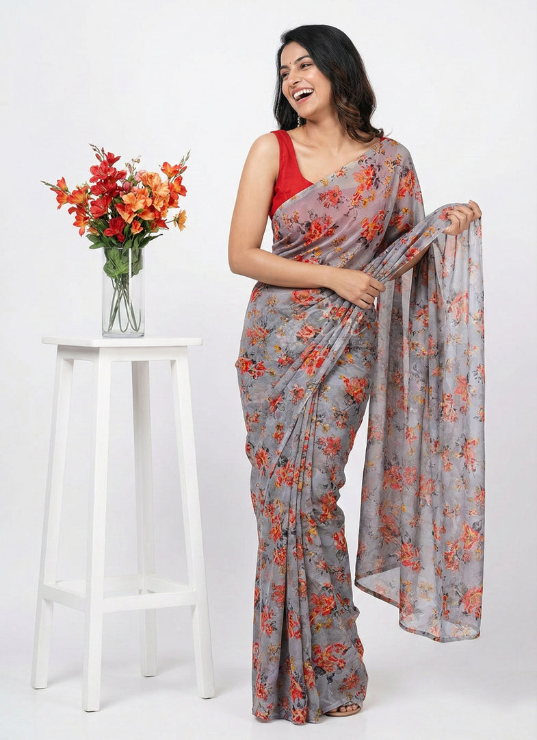 Garden Vareli High Quality Special Spectra Brasso Saree