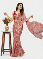 Load image into Gallery viewer, Garden Vareli High Quality Special Spectra Brasso Saree