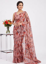 Load image into Gallery viewer, Garden Vareli High Quality Special Spectra Brasso Saree