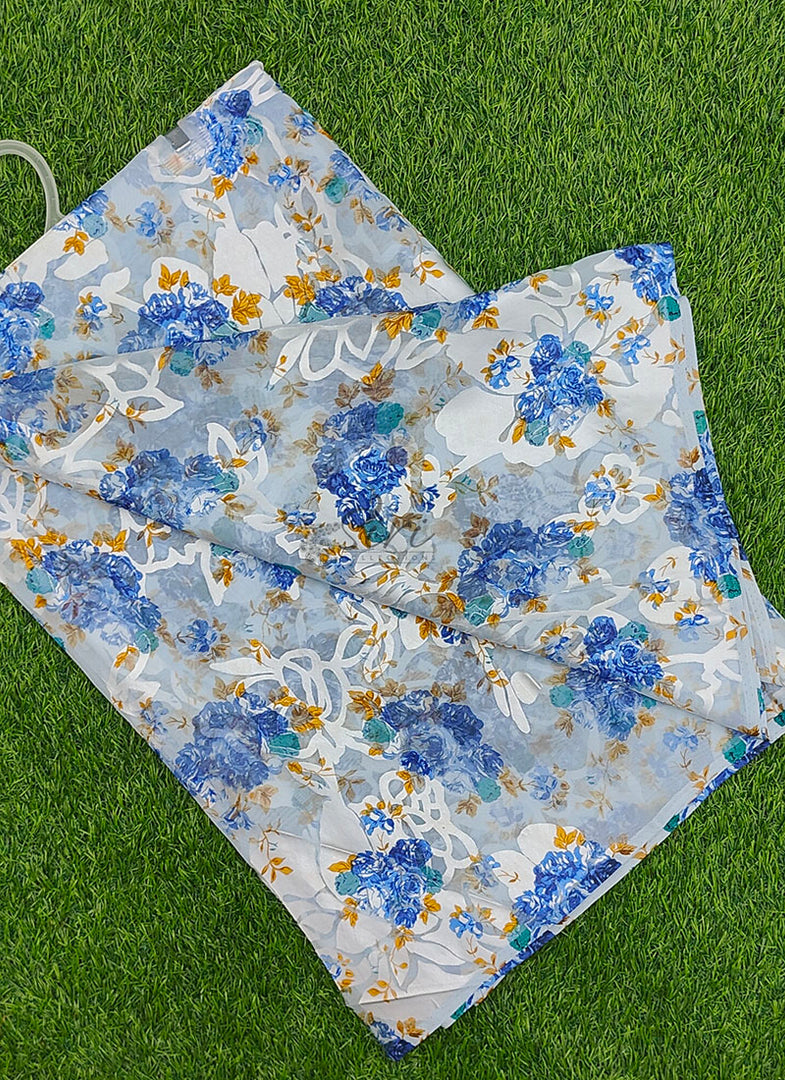Garden Vareli High Quality Special Spectra Brasso Saree