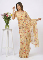 Load image into Gallery viewer, Garden Vareli High Quality Special Spectra Brasso Saree