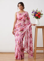 Load image into Gallery viewer, Garden Vareli High Quality Special Spectra Brasso Saree
