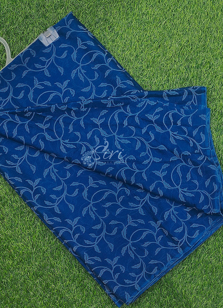 Beautiful Garden Vareli Lock Chiffon Brasso Saree