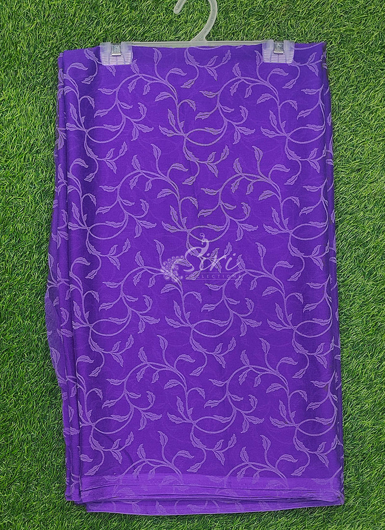 Beautiful Garden Vareli Lock Chiffon Brasso Saree