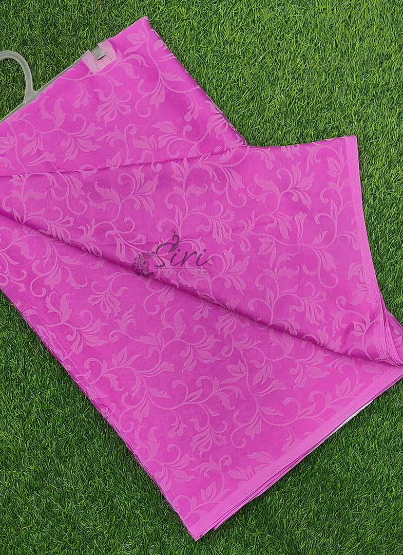 Beautiful Garden Vareli Lock Chiffon Brasso Saree