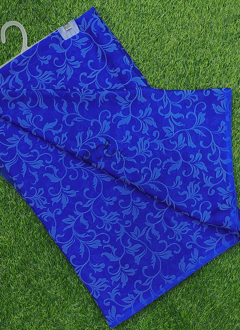 Beautiful Garden Vareli Lock Chiffon Brasso Saree