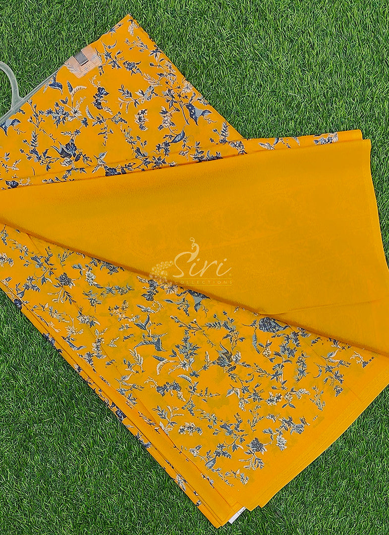High Quality Garden Vareli Super Como Crepe Silk Saree