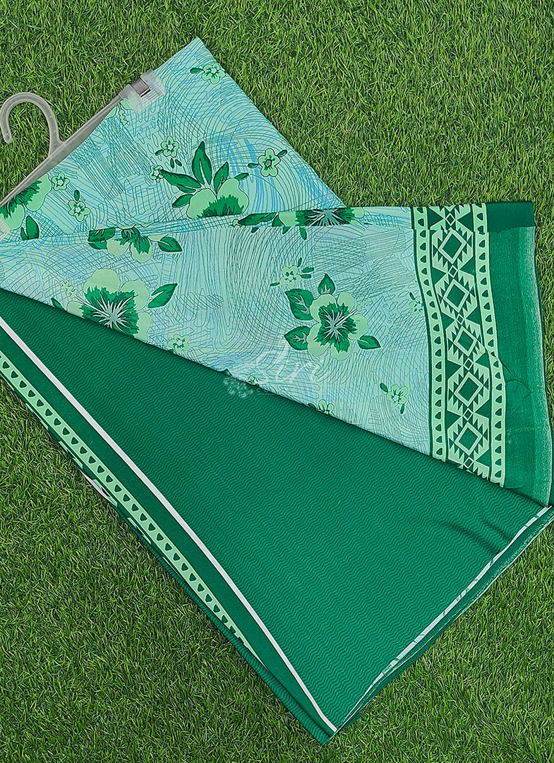 High Quality Garden Vareli Super Como Crepe Silk Saree
