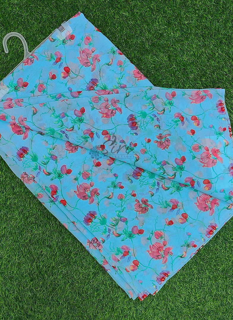 Garden Vareli Latest Uno Tarangini Georgette Saree